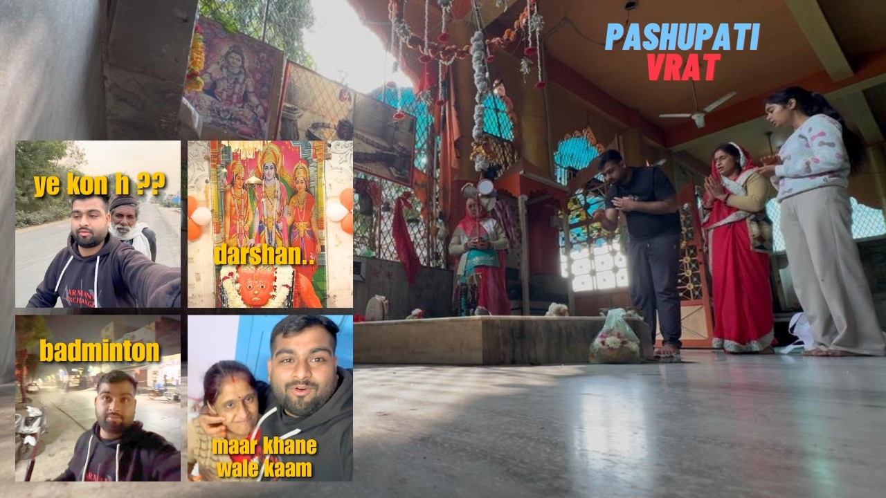pashupatinath vrat kiyaa 🤗...