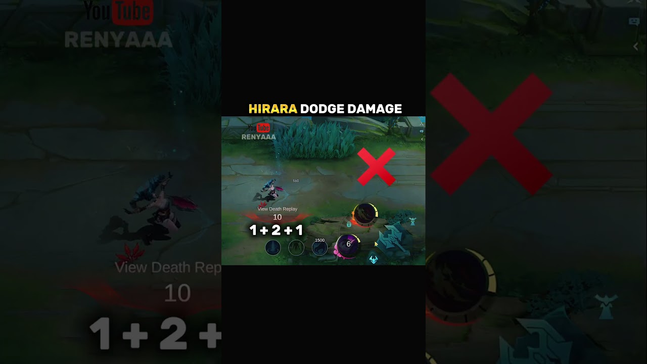 ✅ Hirara Dodge Damage Tutorial by Renyaaa
