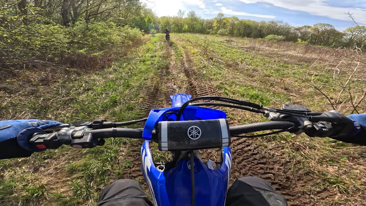 YZ450F is INSANE! 5th Gear Power Wheelies & Hunting Down KTM350's