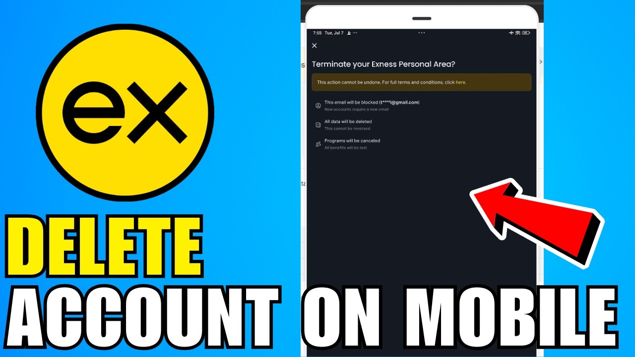 How To Delete Exness Account On Mobile (2026) (Complete Guide)