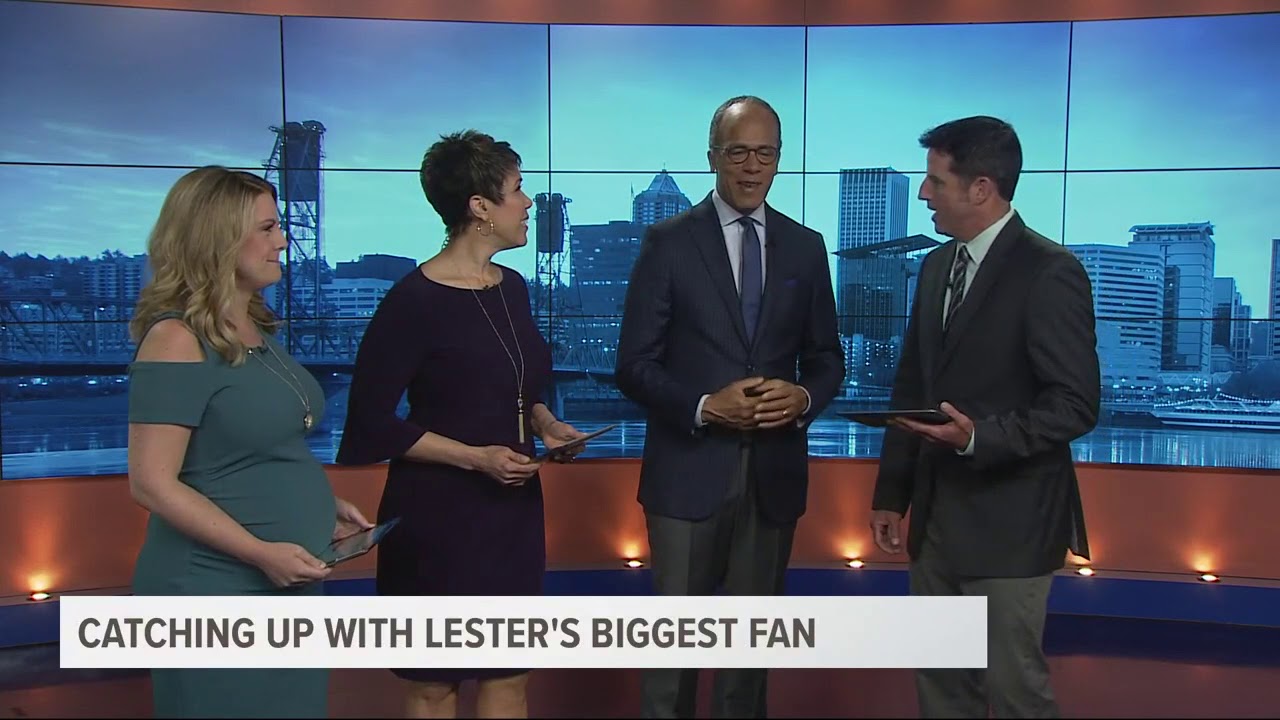 NBC's Lester Holt joins the KGW Sunrise crew