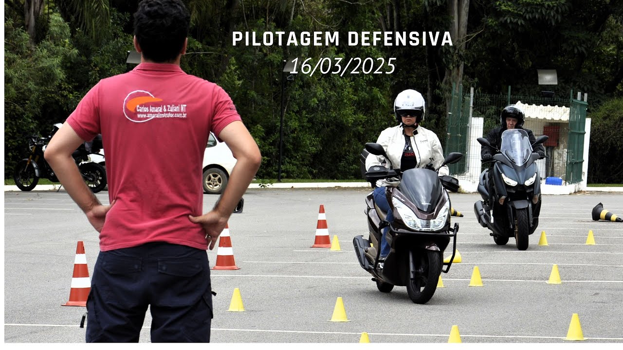 PILOTOS INICIANTES - Pilotagem Defensiva - Curso realizado em 16/03/2025