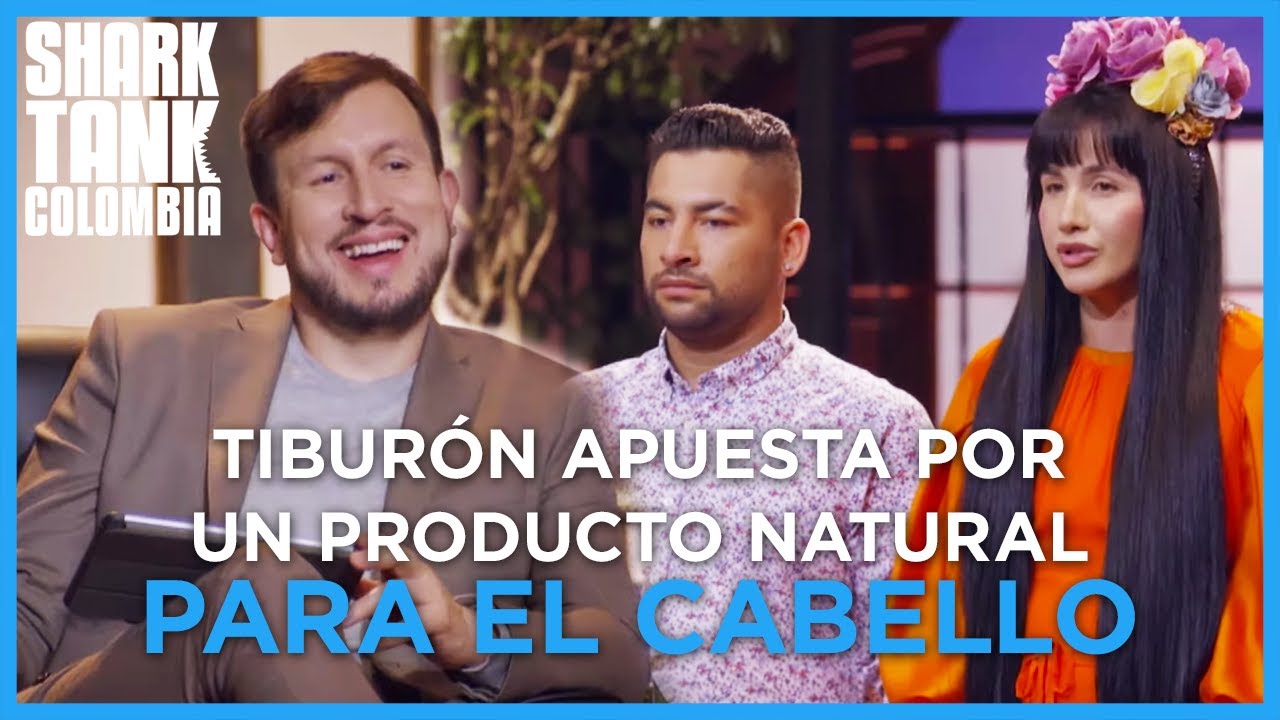 Frank Kanyet se interesa por un producto natural para el cabello | Shark Tank Colombia
