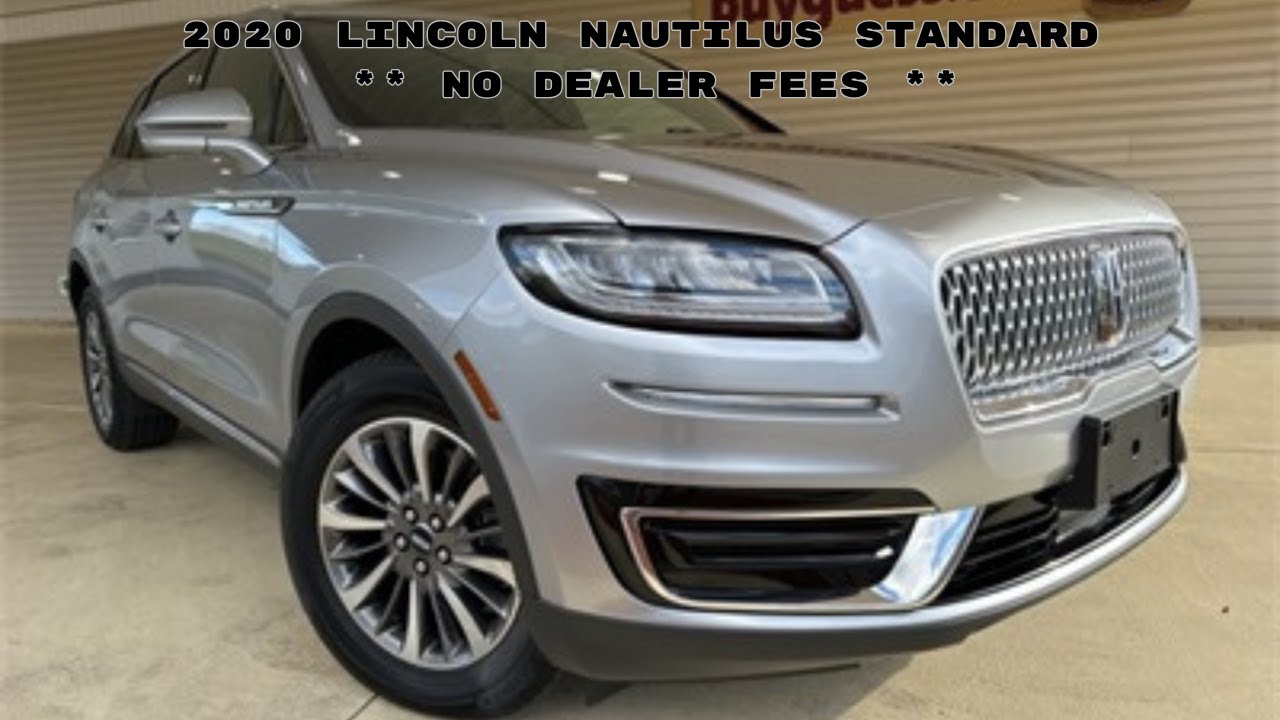 2020 Lincoln Nautilus Standard