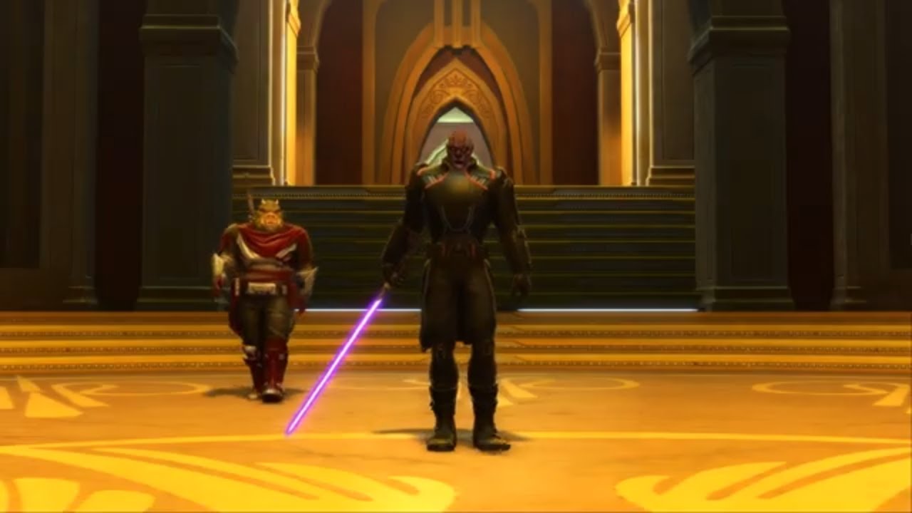 SWTOR Sith Warrior Battle Organa