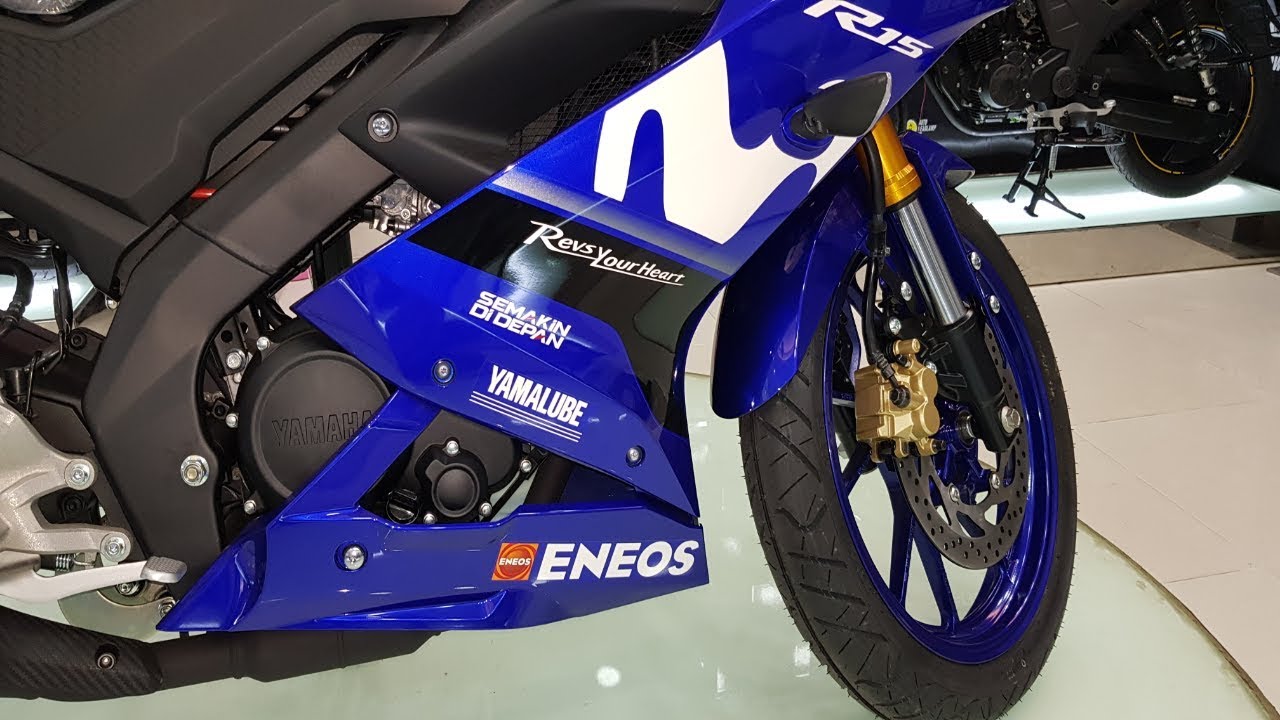 New Yamaha R15 V3 [  Movistar New Edition ] Yamah R15 Classic Bike Review 2019 | Spec & Price 2019