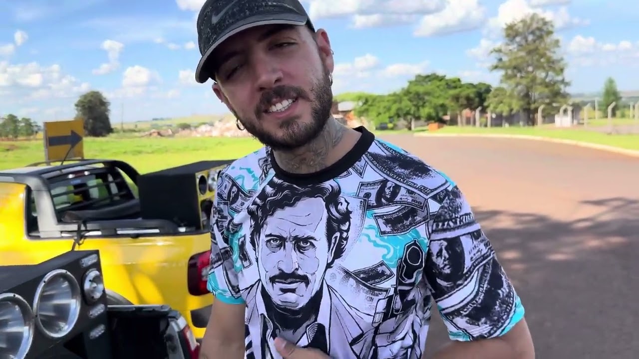 Tio Ortega mostrando seu som