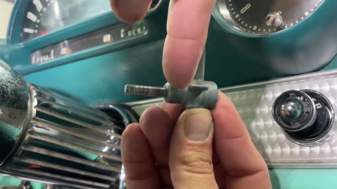 1955 Ford Thunderbird Wiper cable replacement 