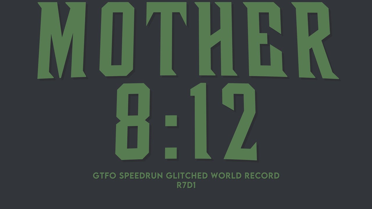 Completing GTFO Without the Baby