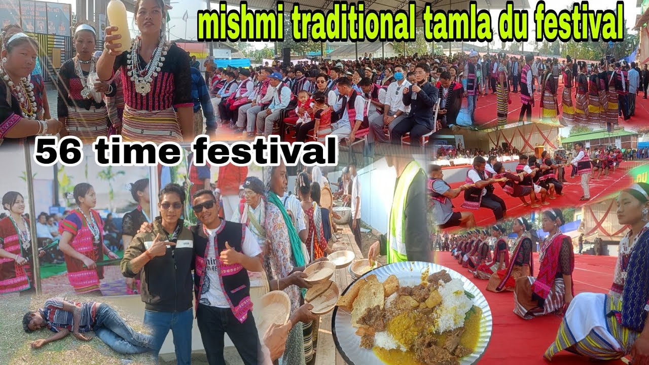 Mishmi traditional tamla du festival 🎎