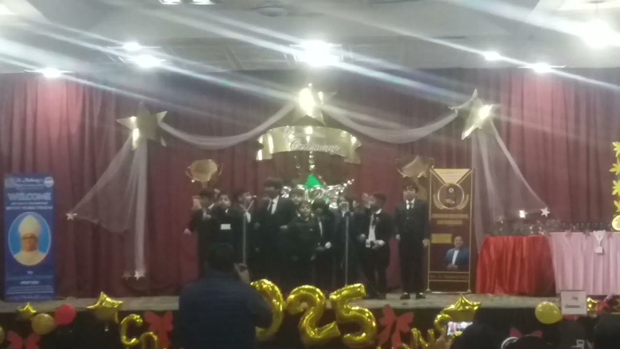Moses Denzil Perfomance/Signing at his School Saint Anthony on his Graduation Day