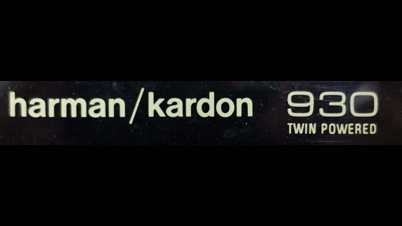 Harman/Kardon 930 Repair