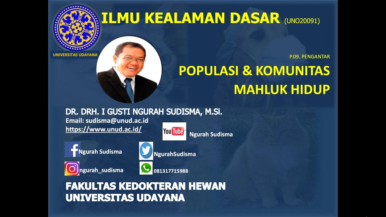Populasi dan Komunitas