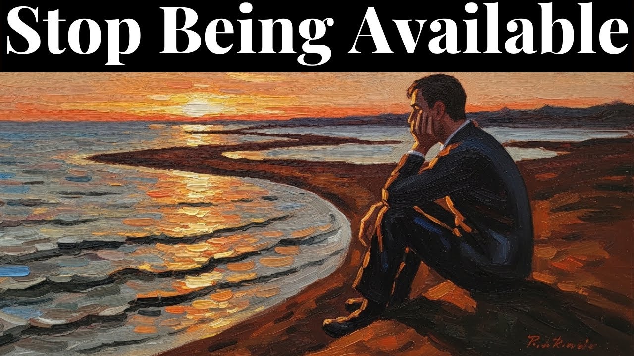 When You Stop Being Available, Everything Changes - Carl Jung