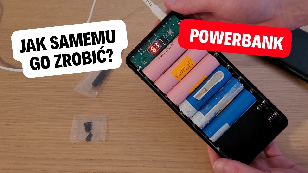 Jak samemu zrobić POWERBANK? Wykorzystaj niepotrzebną baterię do laptopa PORADNIK Ogniwa 18650