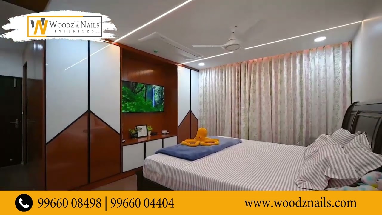 4BHk Apartment Luxury Interior Designs | Woodz & Nails Interiors | 9966008498