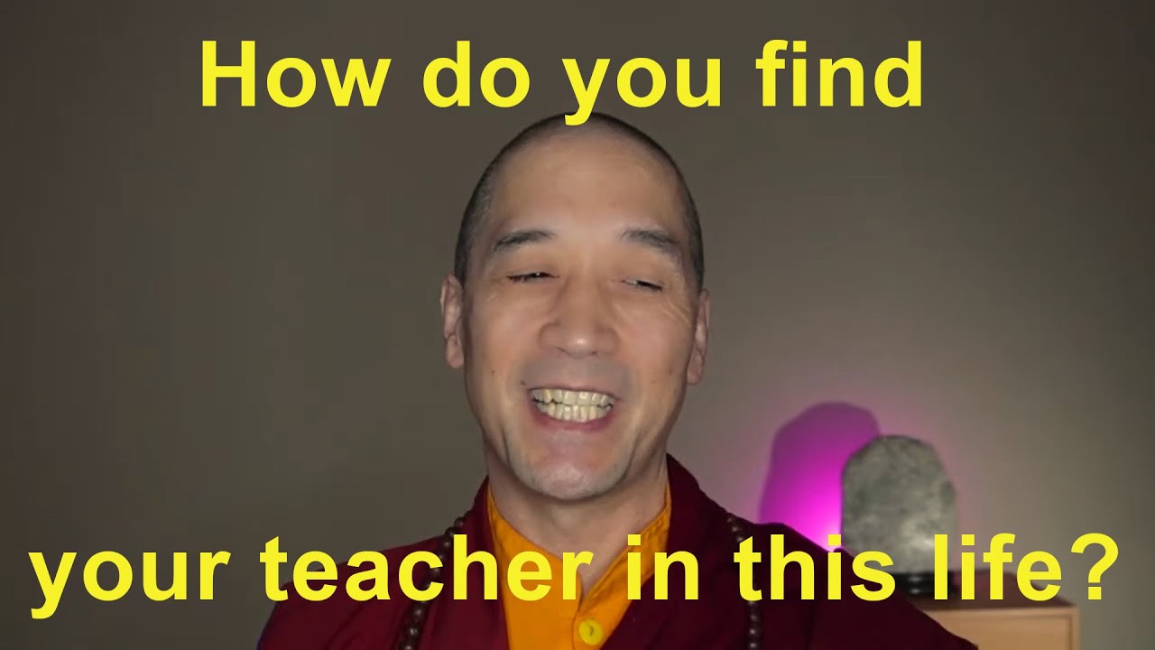 Q  How do you find your teacher in this life - the first thing is #aspiration
