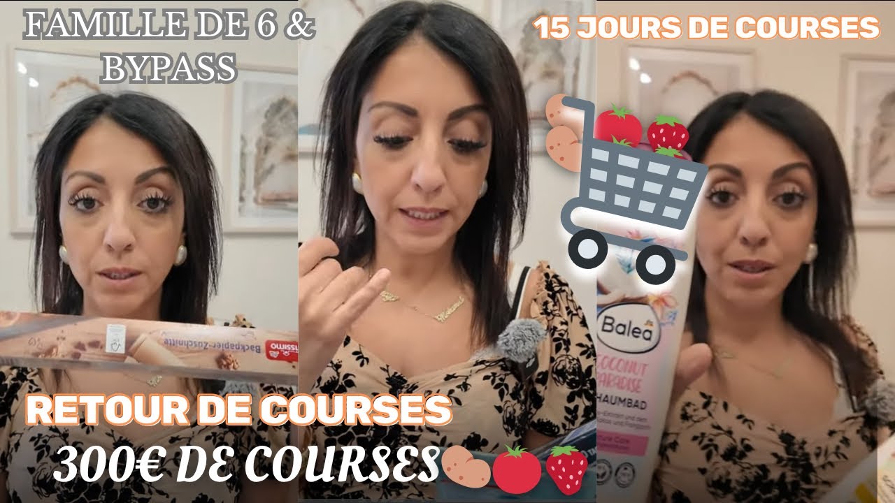 🛒 GROS RETOUR DE COURSES EN ALLEMAGNE – Lidl + DM pour 15 jours ! Budget, bons plans & favoris ✨