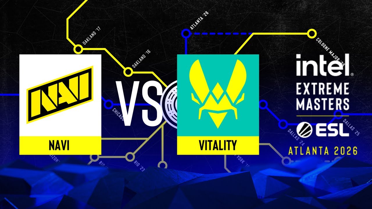 NAVI vs. Vitality - IEM Atlanta 2026 - Quarter-final