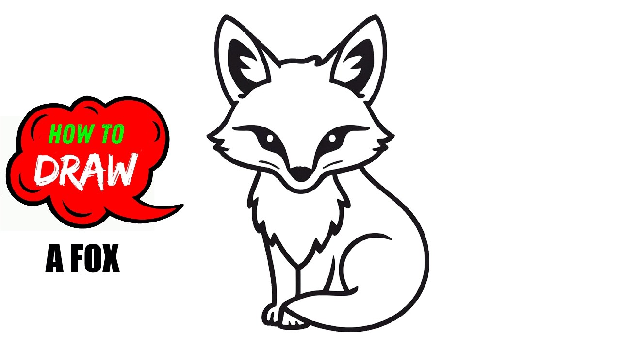 How To Draw a FOX (Step-by-Step for Beginners + Easy Tips!) 🦊✏️