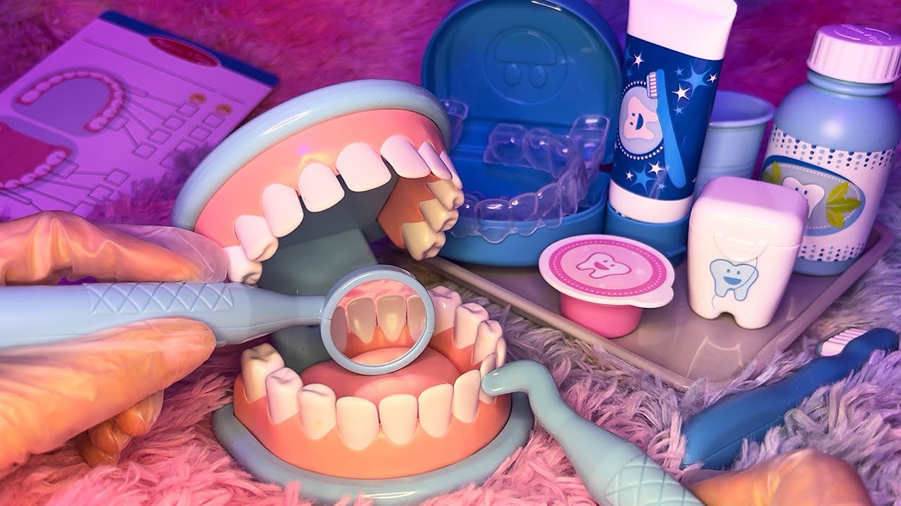 ASMR Dentist Checkup + Braces Removal RP (Whispered)