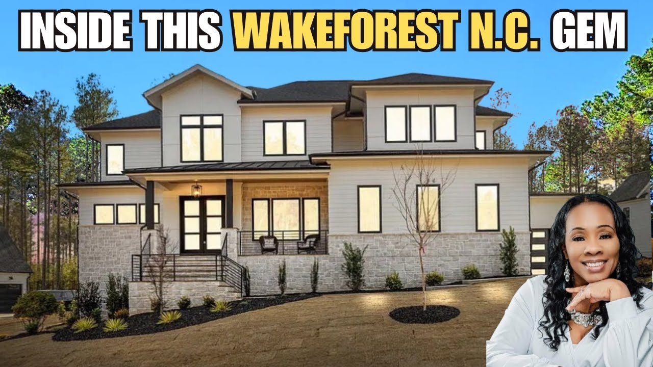 $1.5 Million | Wake Forest NC Home Tour | Luxury Living Near Raleigh | Huge Bonus and Rec Room