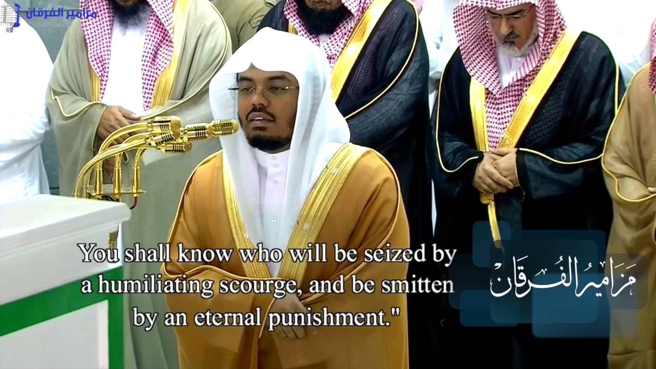 (يَا بُنَيَّ ارْكَبْ مَعَنَا) الشيخ ياسر الدوسري يبكي المصلين في قصة نوح وابنه | رمضان 1437هـ