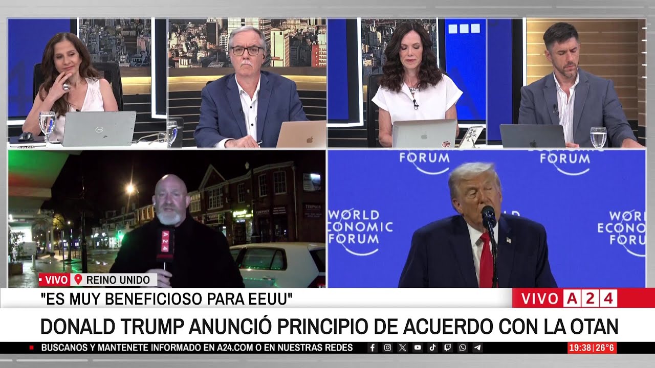👉 TRUMP ANUNCIÓ PRINCIPIO DE ACUERDO CON LA OTAN