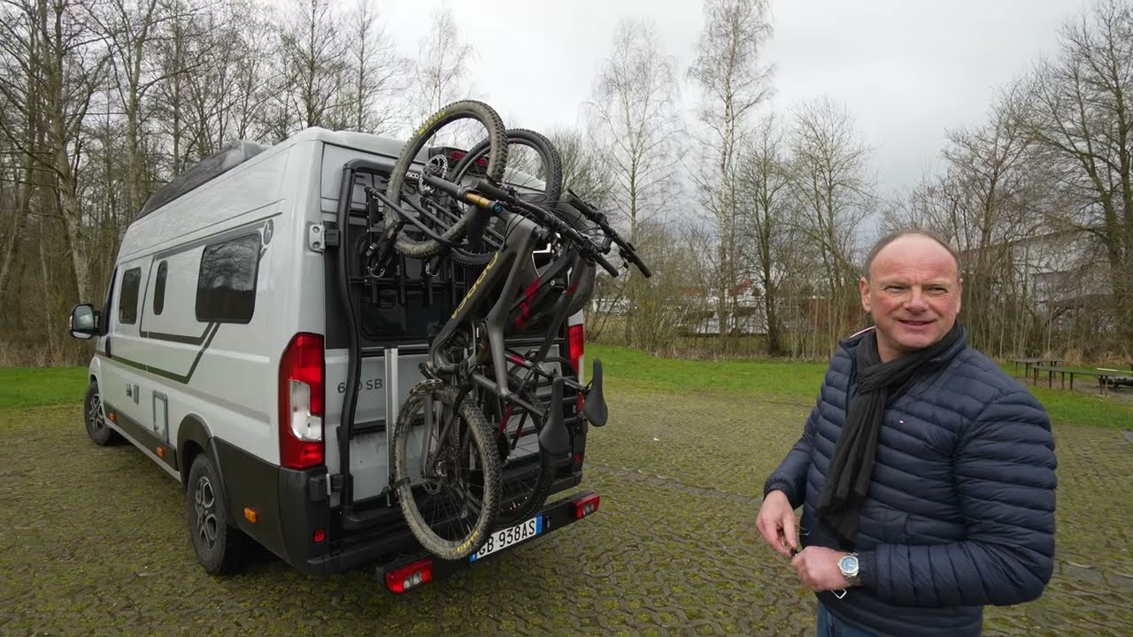 Ducato Wohnmobil Boxer Jumper Etrusco GENIALER FAHRRADTRÄGER