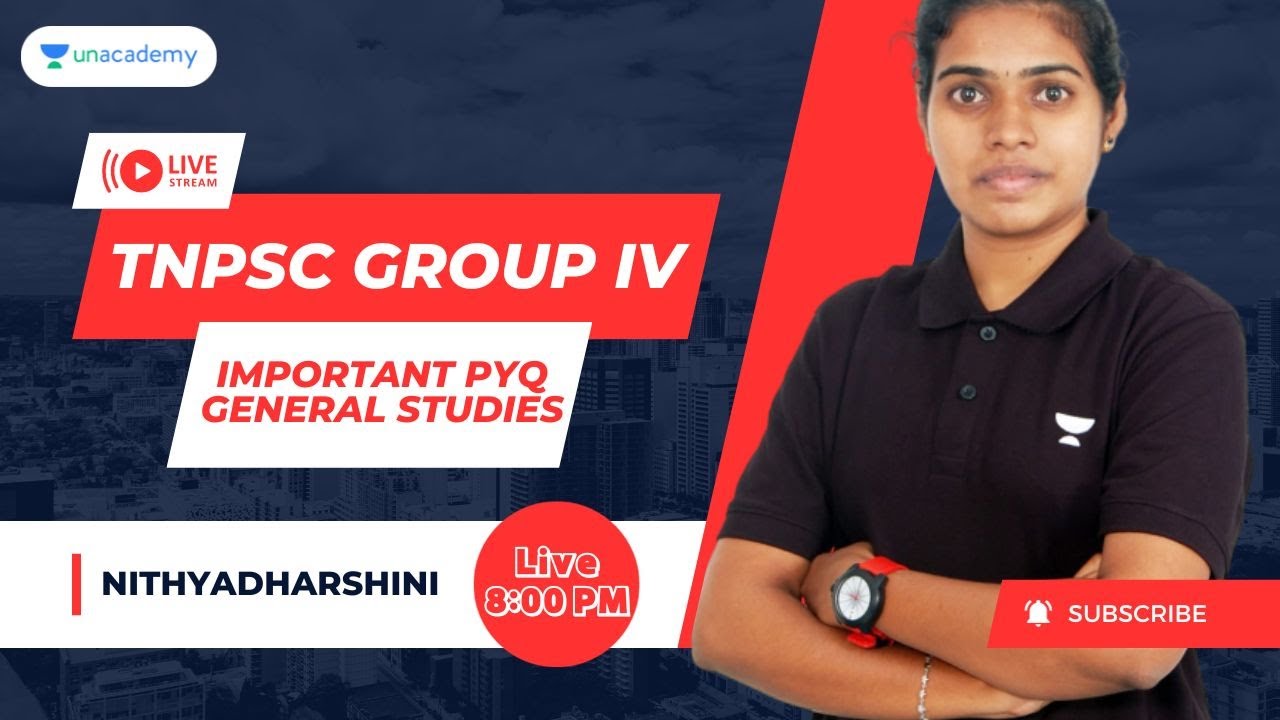 TNPSC GROUP IV-Important Previous Year Questions Discussion - General Studies|Nithyadharshini