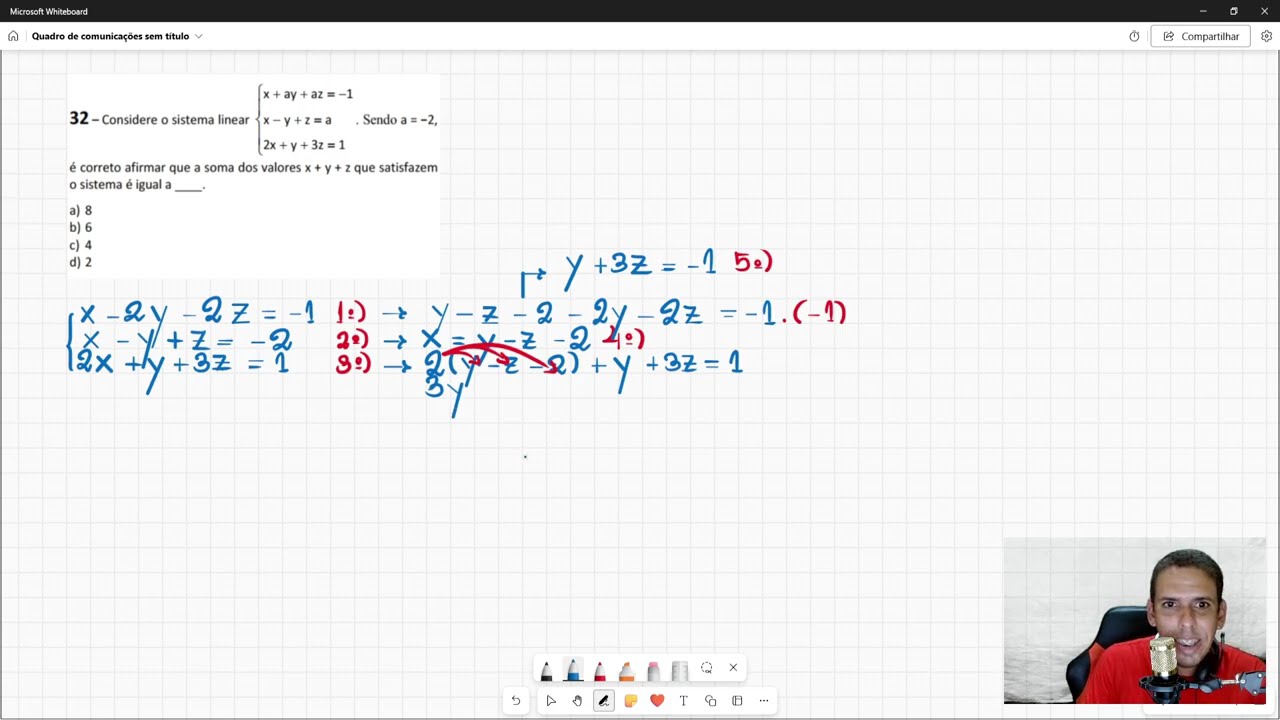 EEAr 2025 2 Questão 32 Matemática