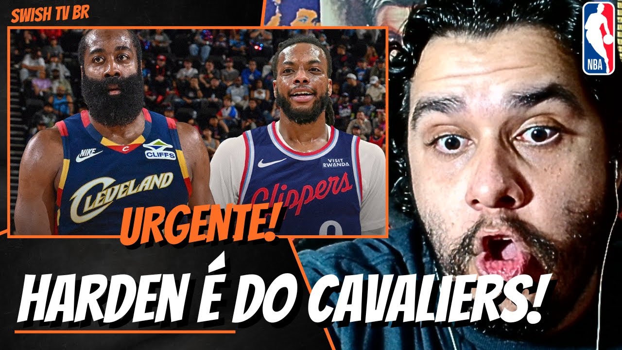 🚨URGENTE🚨 James Harden é TROCADO para o Cleveland Cavaliers