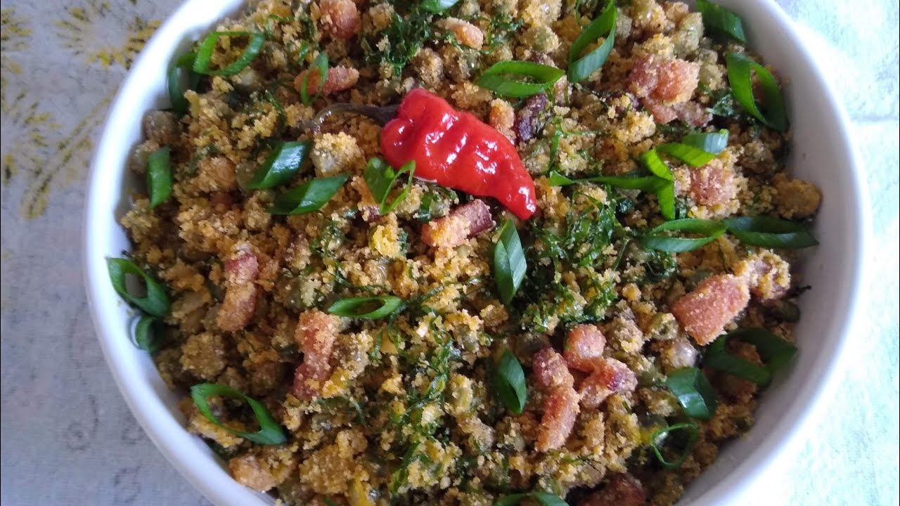 FAROFA DE FEIJÃO ANDÚ VERDE
