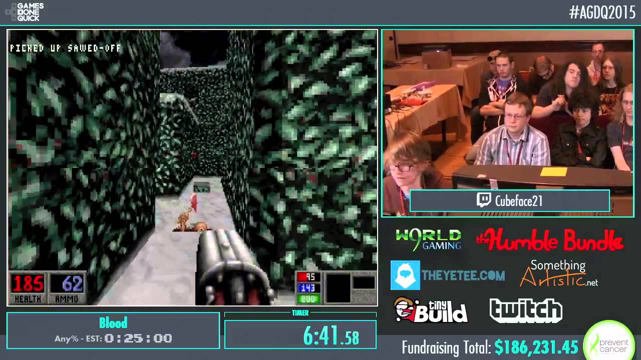 Blood by Cubeface in 19:03 - AGDQ2015 - Part 33