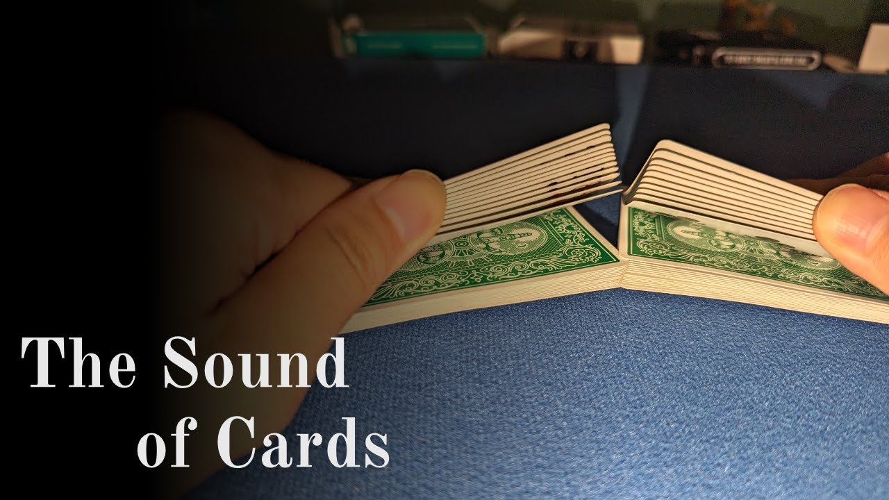 Shuffling Playing Cards ASMR