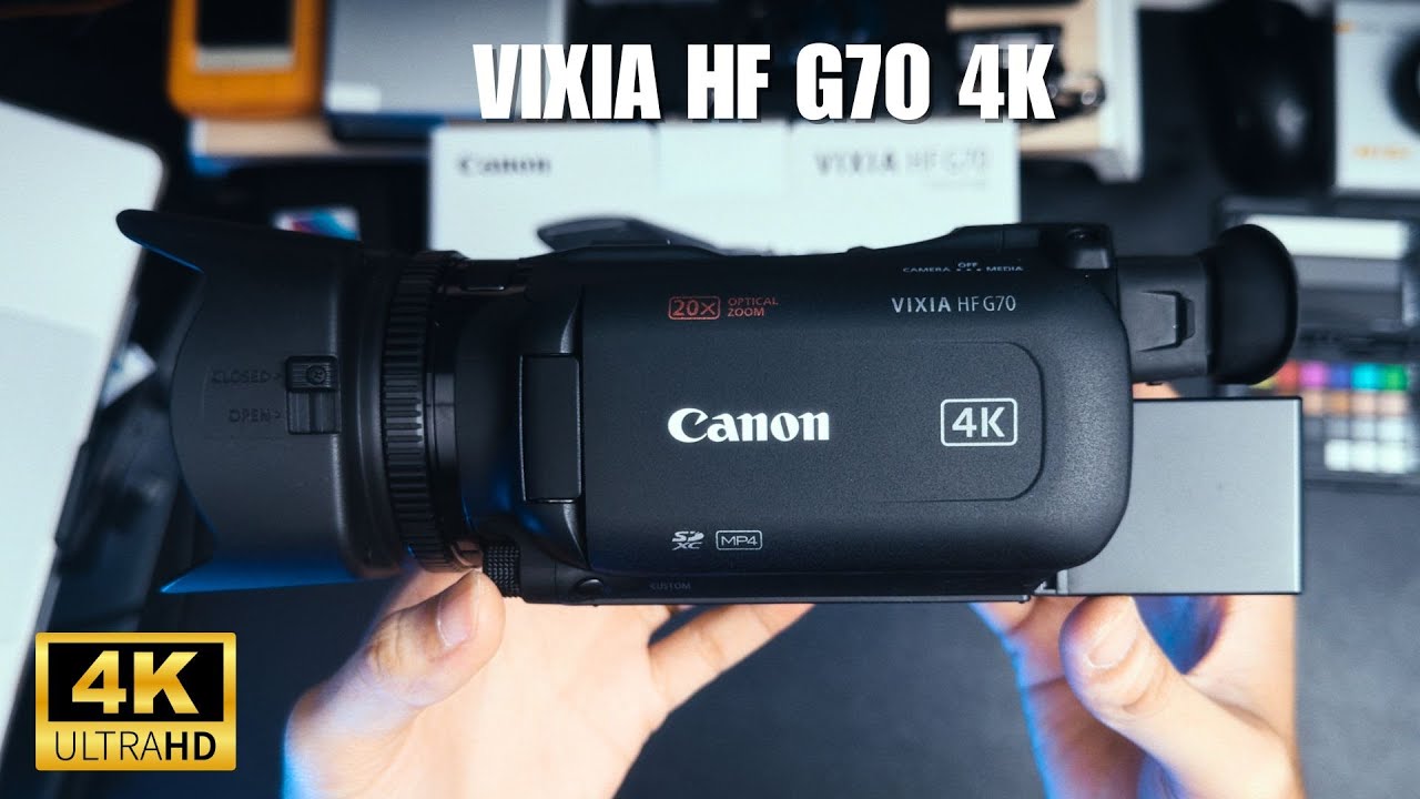 Canon Vixia HF G70 Unboxing and Menu Walkthrough in 2025 #CanonVixiaHFG70