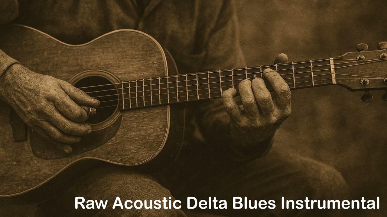 Raw Acoustic Delta Blues Instrumental