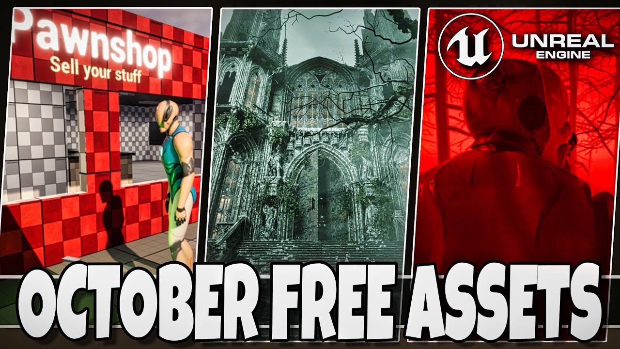Октябрь 2025 г. &mdash; БЕСПЛАТНАЯ раздача Unreal Asset уже здесь!
