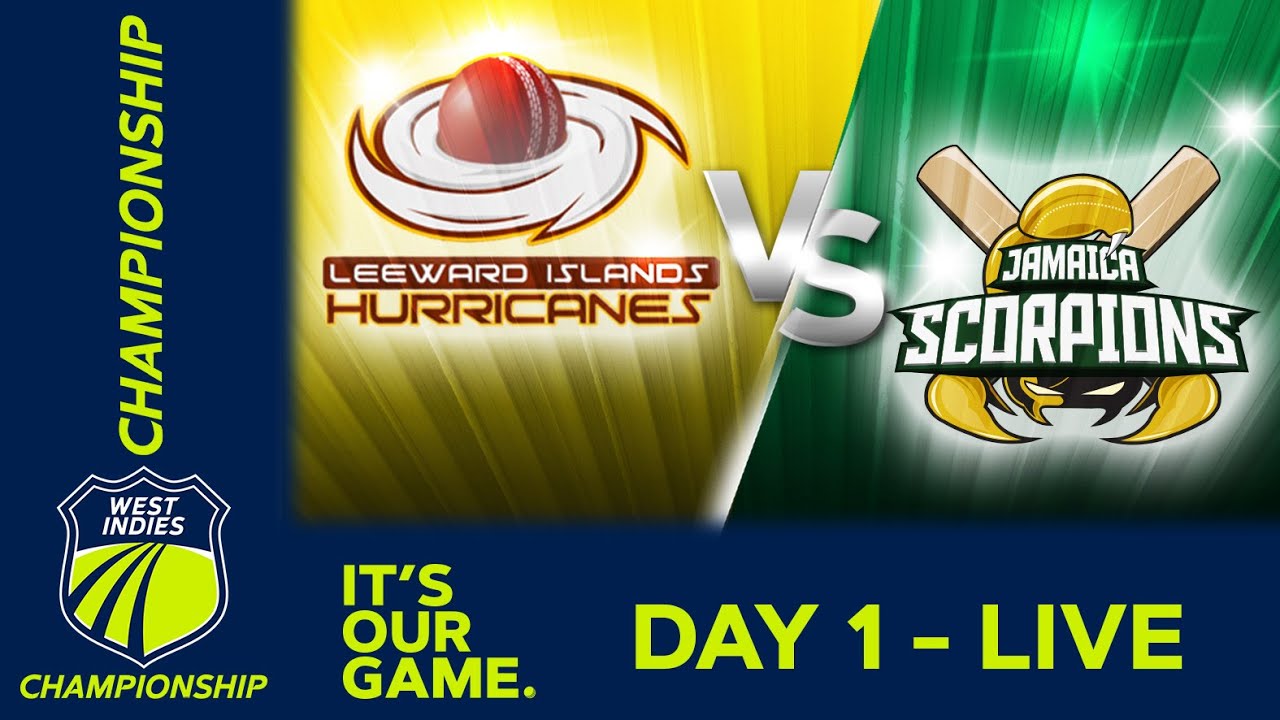 🔴 LIVE Leeward Island vs Jamaica - Day 1 | West Indies Championship 2025 | 5th February #WIChamps