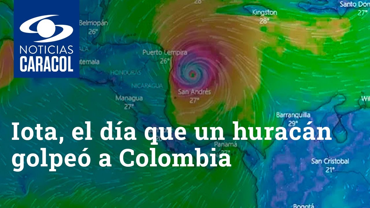 Iota, el día que un huracán categoría cinco golpeó a Colombia