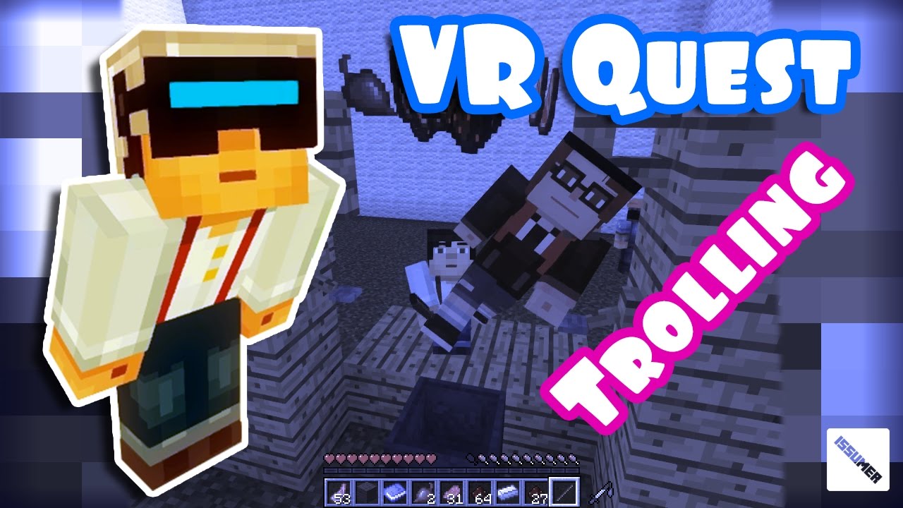 MCSM Jesse's VR Quest: Trolling Ladies - Minecraft Animation