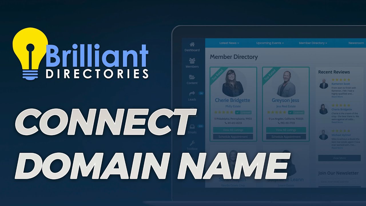 How to Connect A Domain Name 🌐 Getting Started Guide (Tutorial for Brilliant Directories)