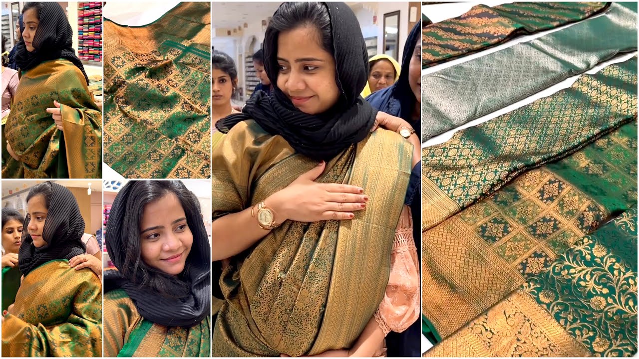 Mangalore Seemantham Function Vendiyulla Kanchipuram Saree Purchasing 🥰🤰| Mashura | Suhana