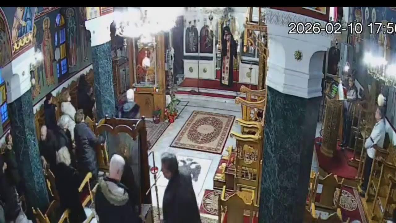 Απευθείας μετάδοση Η Παράκληση του Αγίου Χαραλάμπους  10/2/2026