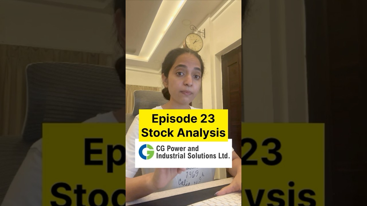 CG Power Stock Analysis | Why Did CG Power Fall 8% Today? #stockmarket #nifty #trading #facts