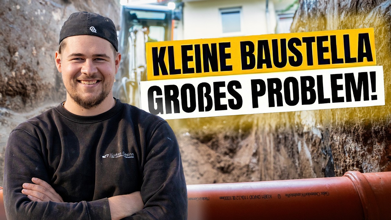 Tiefgarage freilegen, um sie neu abzudichten!