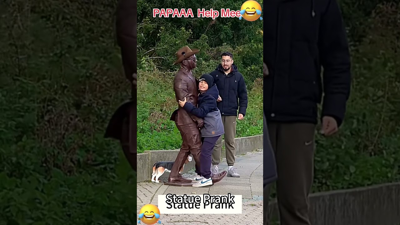 Funny Statue prank video 😂#youtube #fyp #funny #funnyvideos #for #funnymoments #usa