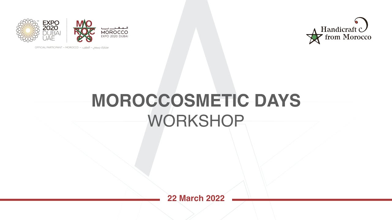 Moroccosmetic Days Workshop