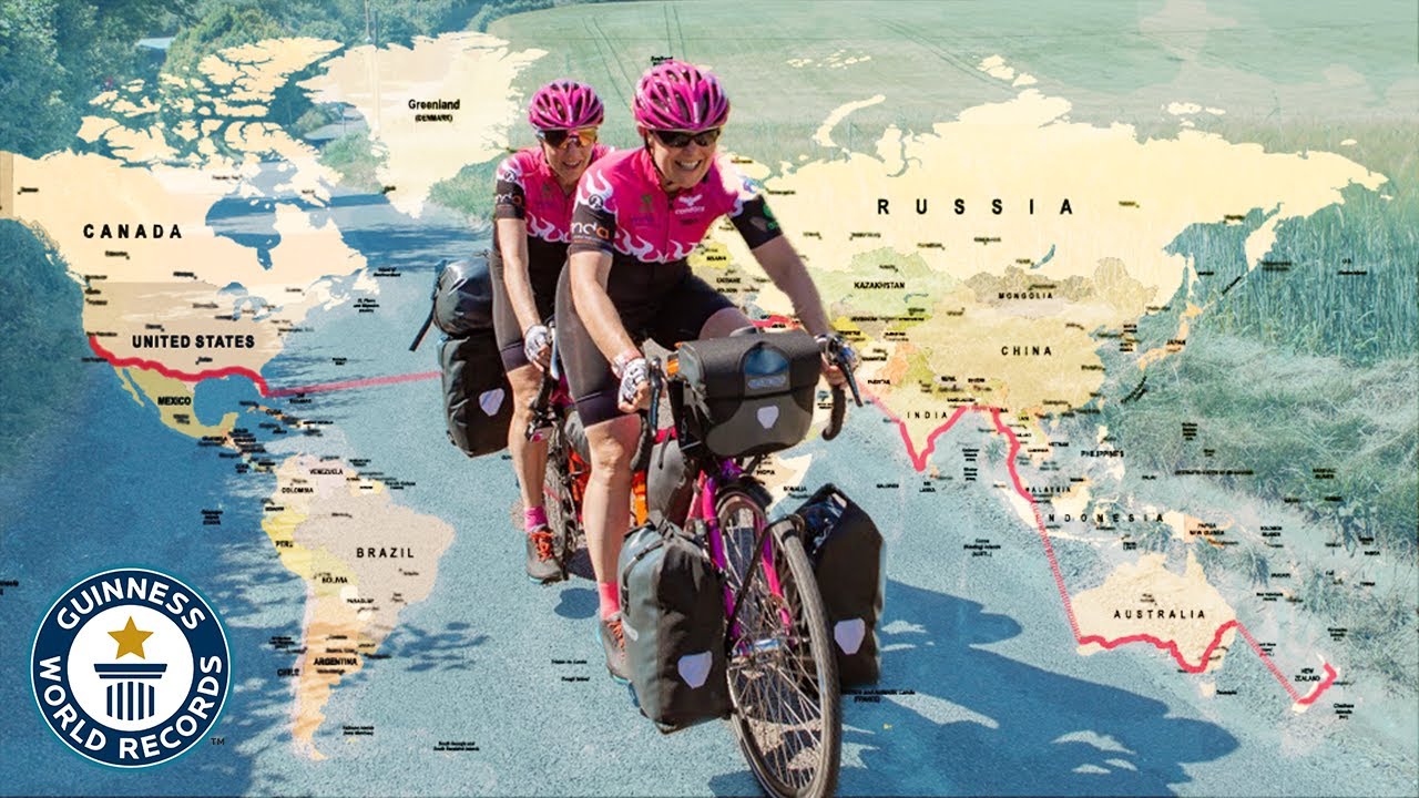 Tandem Cycling Around The World - Guinness World Records