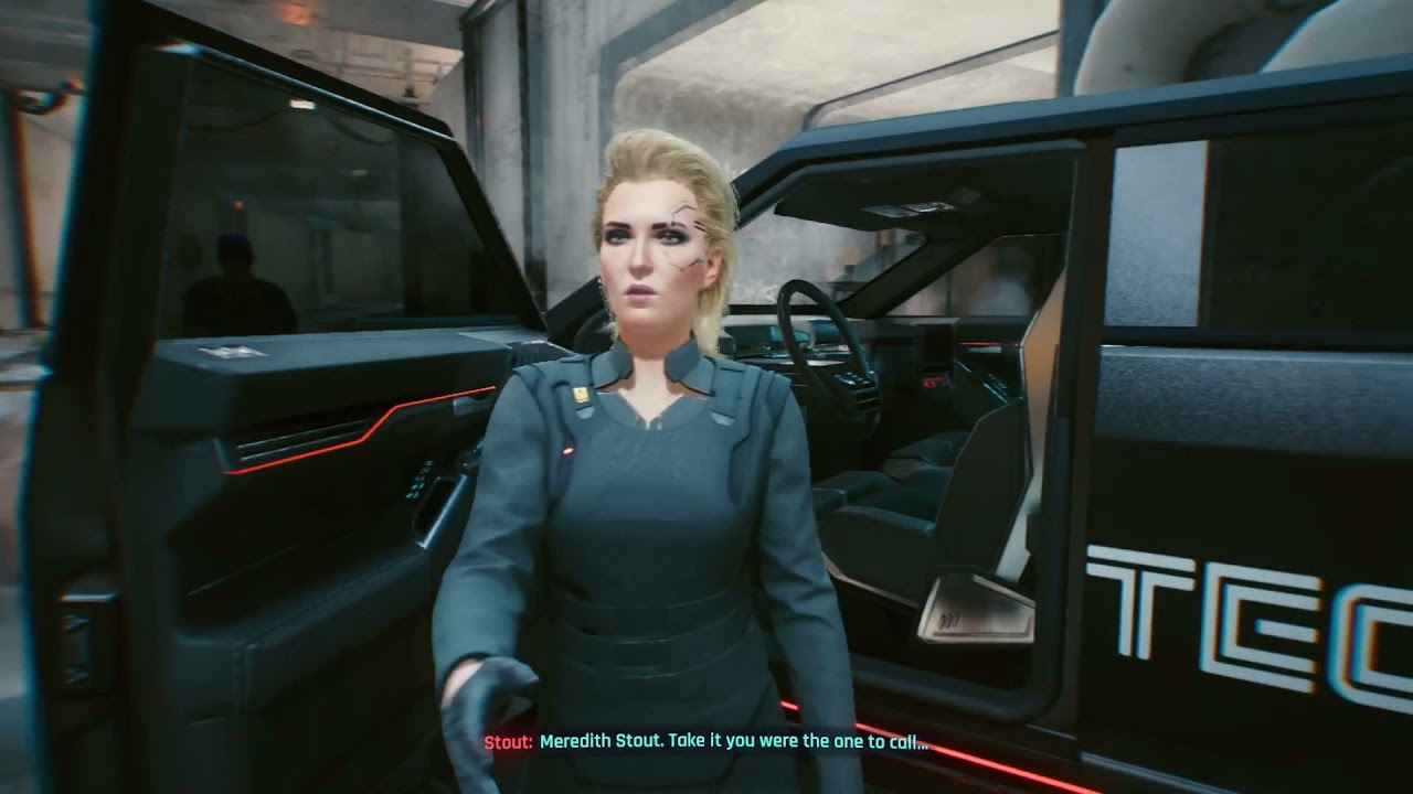 Surprising Meredith Stout (Cyberpunk 2077)
